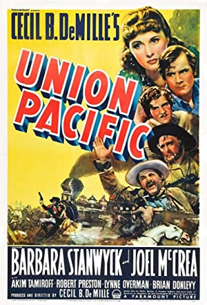 Union Pacific (1939) starring Barbara Stanwyck on DVD on DVD